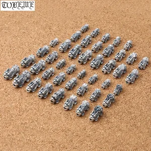 3D 100% 999 серебро Pixiu бусины Настоящее чистое серебро фэншуй Pixiu свободные бусины богатство пиксиу Piyao бусины на удачу ювелирные изделия фурнитура
