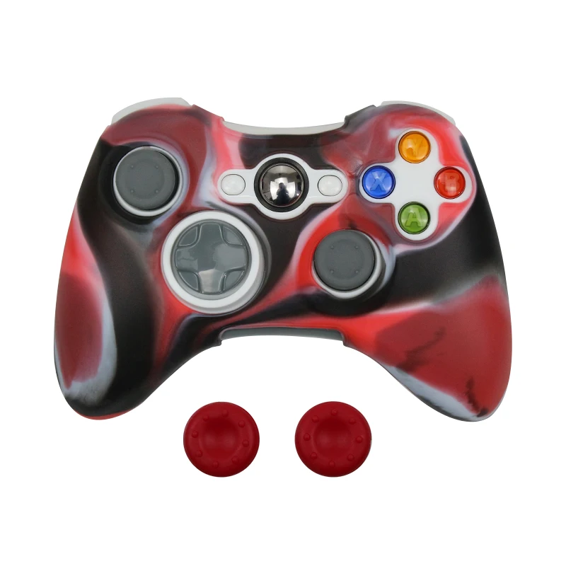 Мягкий силиконовый чехол для xbox 360 аксессуары геймпада колпачки захвата большими