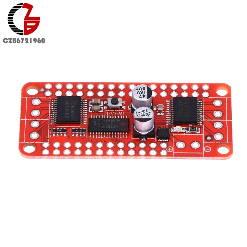 Плата контроллера скорости шагового двигателя PCA9685 TB6612 двойной модуль