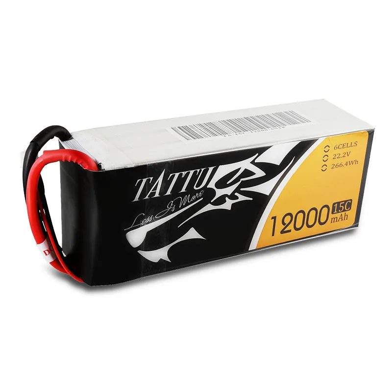 Аккумулятор TATTU 12000 мАч 22 2 в 6S литий полимерный аккумулятор 15C для большой