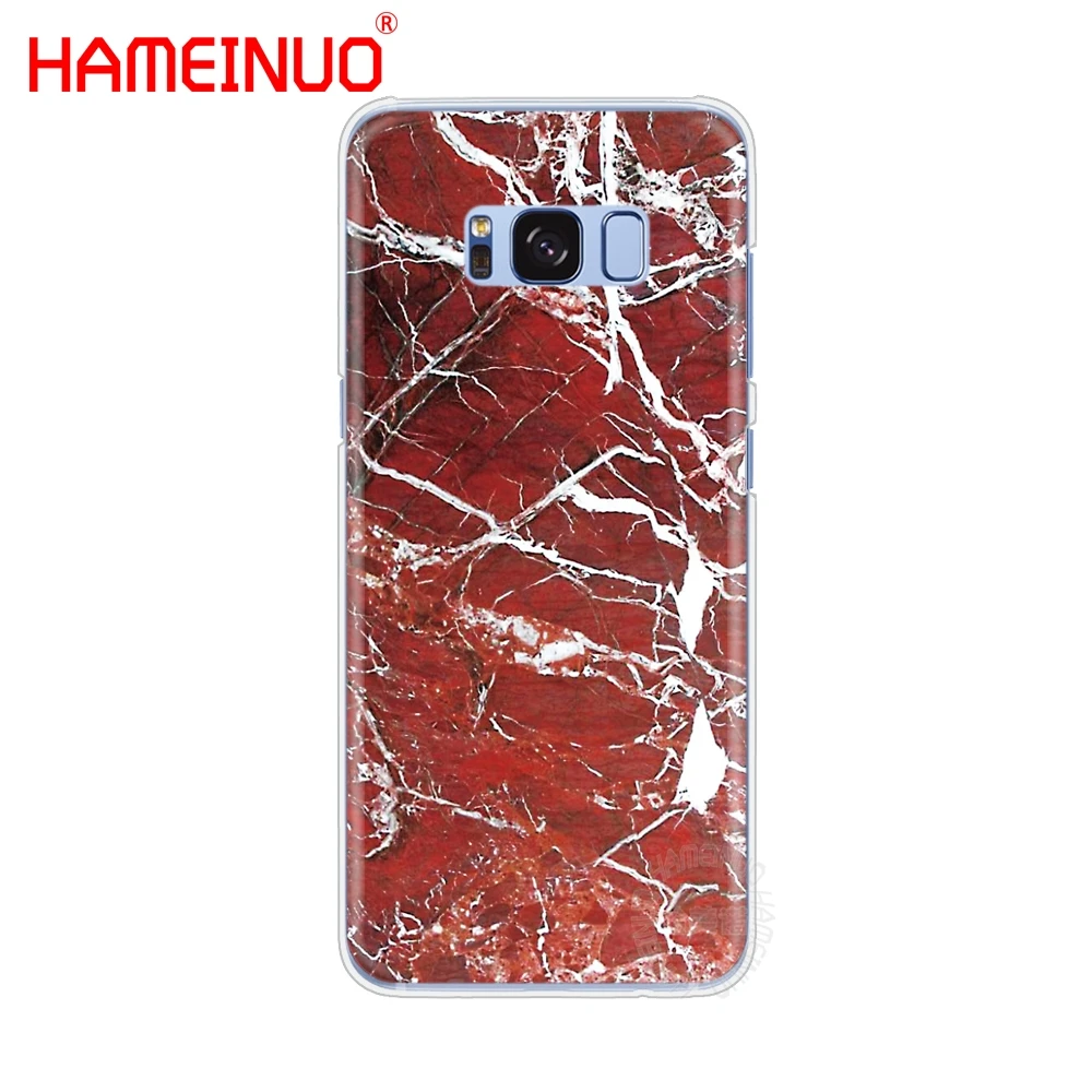 HAMEINUO Чехол для мобильного телефона с мраморным рисунком Samsung Galaxy S9 S7 edge PLUS S8 S6 S5 S4 S3