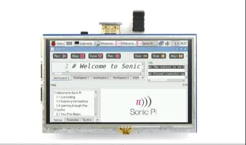 Raspberry PI3 PI2/B + 5 0 дюймовый TFT 800*400 HDMI ЖК модуль с резистивной сенсорной панелью