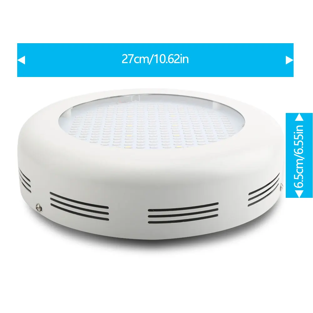 2 шт./лот 300 Вт УФО полный спектр светодиодные лампы для роста растений SMD5730