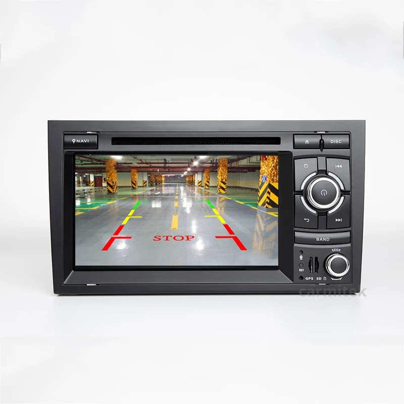2 din автомобильный DVD Радио мультимедийный плеер стерео для Audi A4 2002-2008 B5 B6 B7 gps