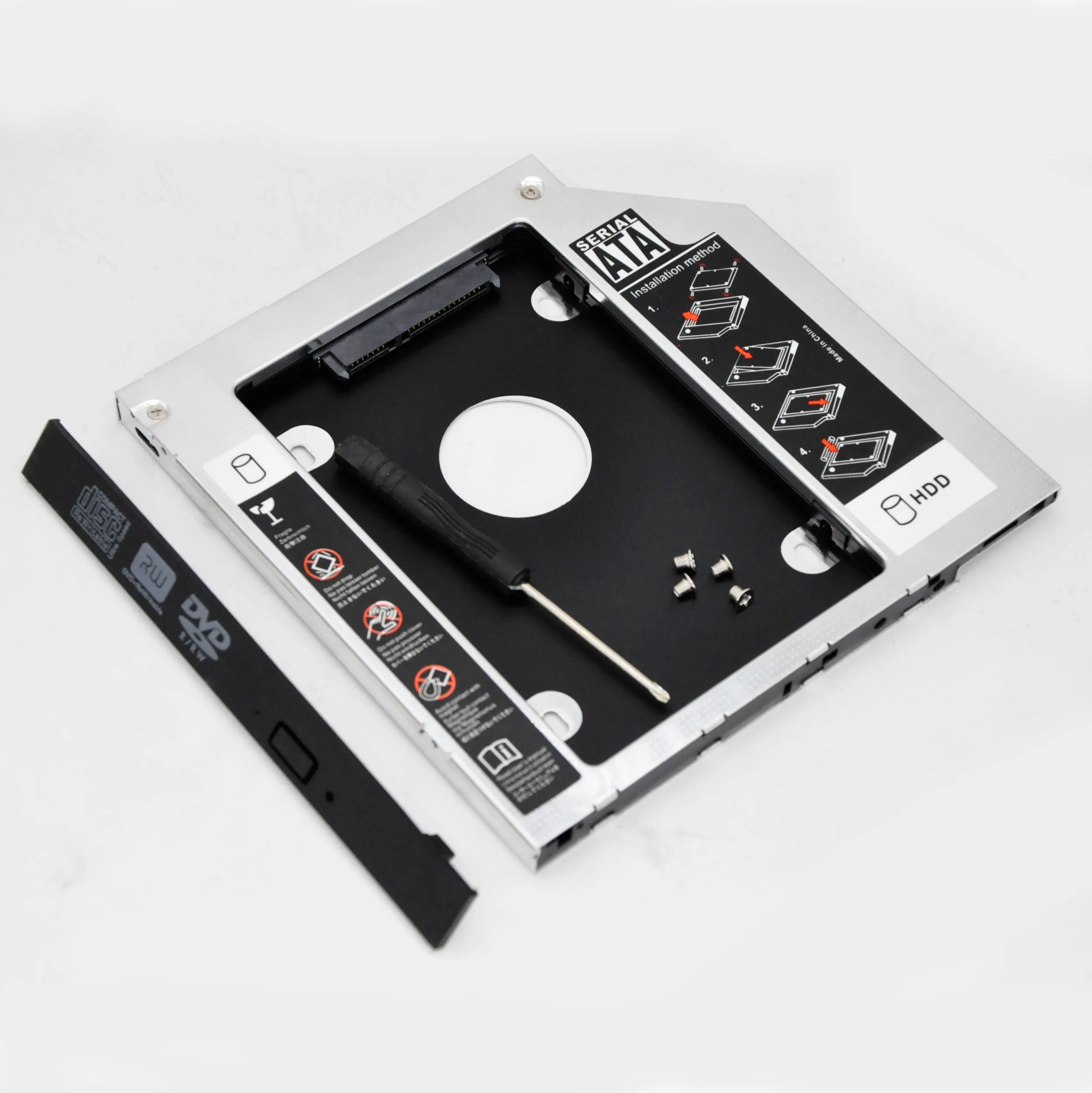 Чехол для жесткого диска 9 5 мм SATA III адаптер лотка ноутбука DVD ROM слот оптического 2