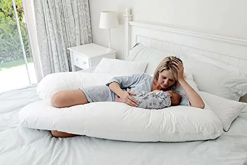 

Pregnancy Comfortable U type pillows Body pillow For Pregnant Women Best For Side Sleepers Removable