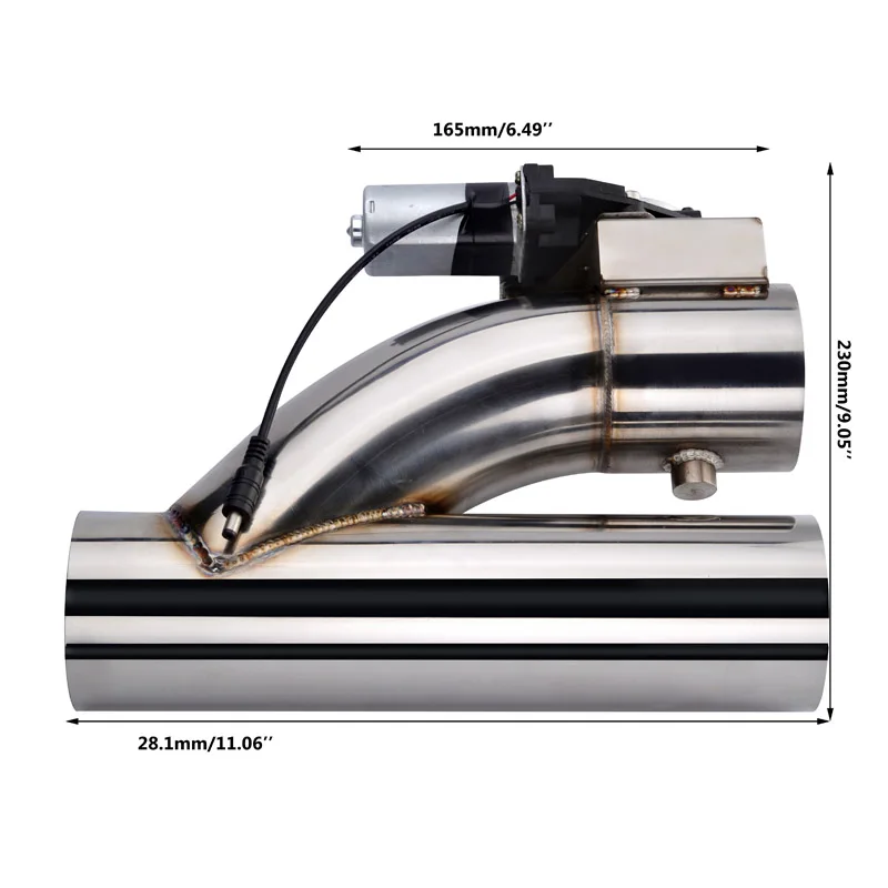 Электрическая выхлопная труба ESPEEDER из нержавеющей стали 3 0&quot|pipe electric|pipe ypipe cutting |