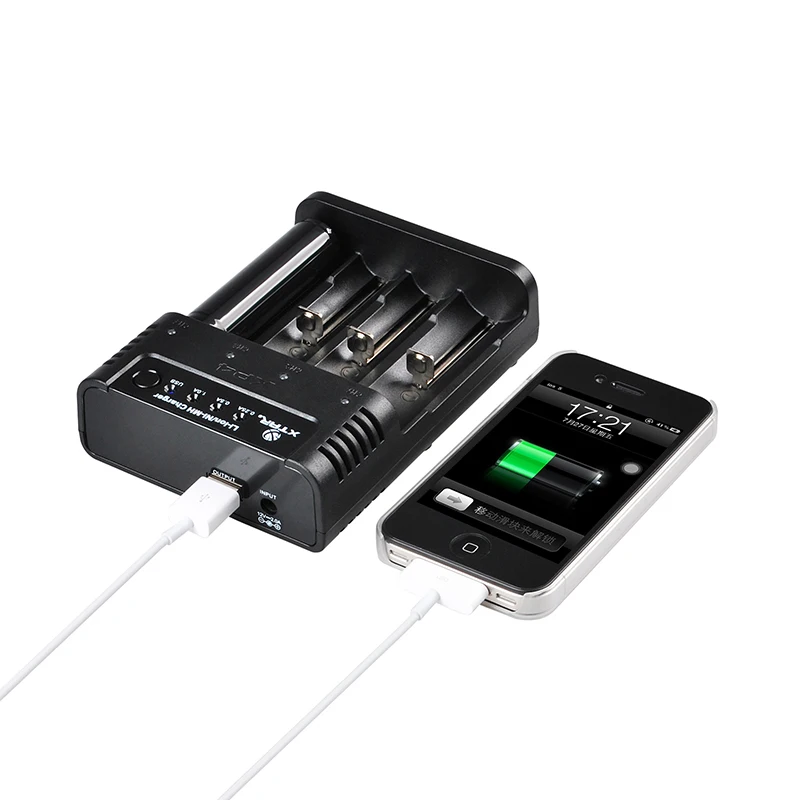 Зарядное устройство XTAR XP4 для аккумуляторов 14500 16340 18350 18650 26650 AAA AA A SC|charger for|charger for
