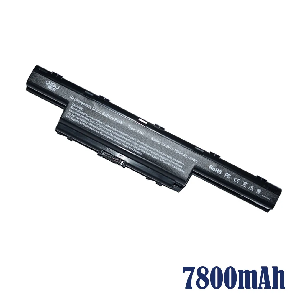 JIGU ноутбук Батарея для acer TravelMate 5744Z 5760ZG 5760G 5760Z 6495T 6495 5742 5742G 5744 5742Z 5742ZG 5760 5744 г 9 ячеек