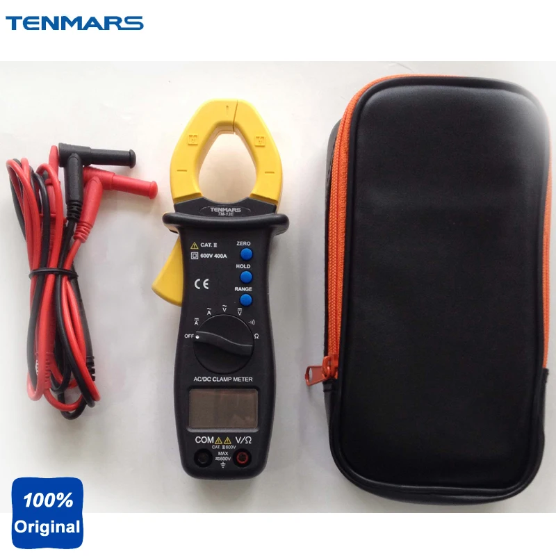 TM 13E портативный AC/DC Клещи ACV ACA DCV DCA сопротивление тестер непрерывности|dc clamp|dc clamp