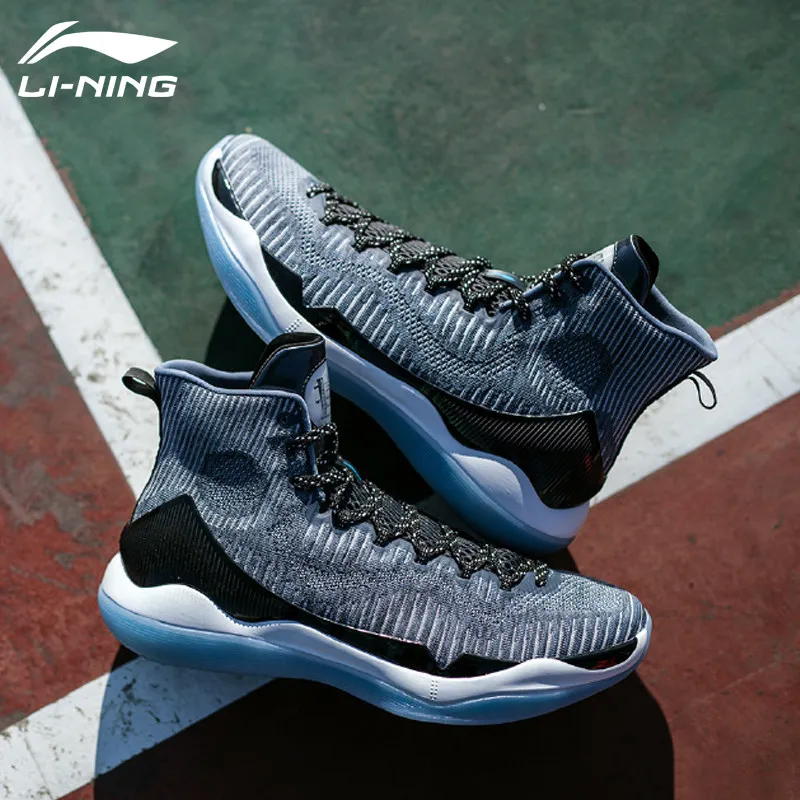 Li-Ning/мужские баскетбольные кроссовки премиум класса YU SHUAI XI CJ McCollum с дышащей
