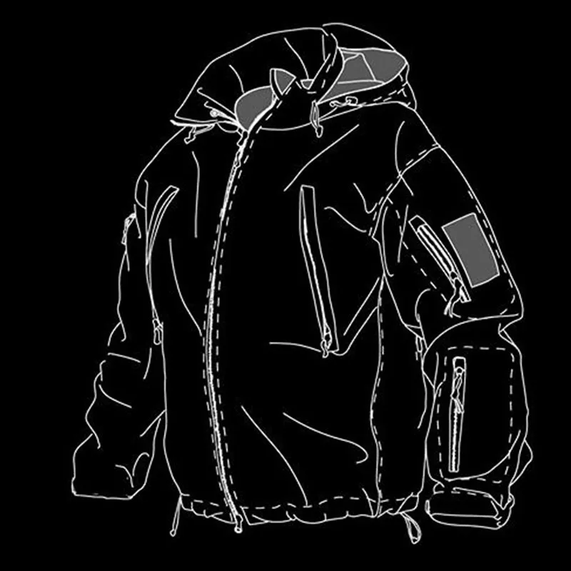 LIS ALICES одежда пальто для мужчин утолщенная теплая Военная армейская флисовая