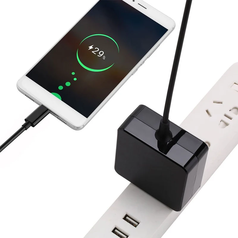 Тип C 45 Вт 5 в 15 в 3A 14,5 в 2A 20 в 2.25A 29 Вт USB адаптер питания зарядное устройство для Macbook Air Chromebook Pixel HUAWEI Matebook Xiaomi Mi