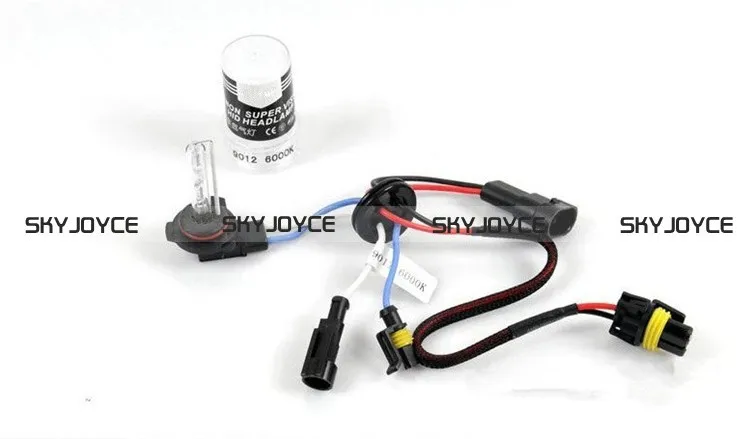 SKYJOYCE 2X HID лампы 9012 HIR2 авто фары 35 Вт 12 В Глобус фары 9012 4300 K-8000 K Автомобиль Стайлинг наборы Аксессуары