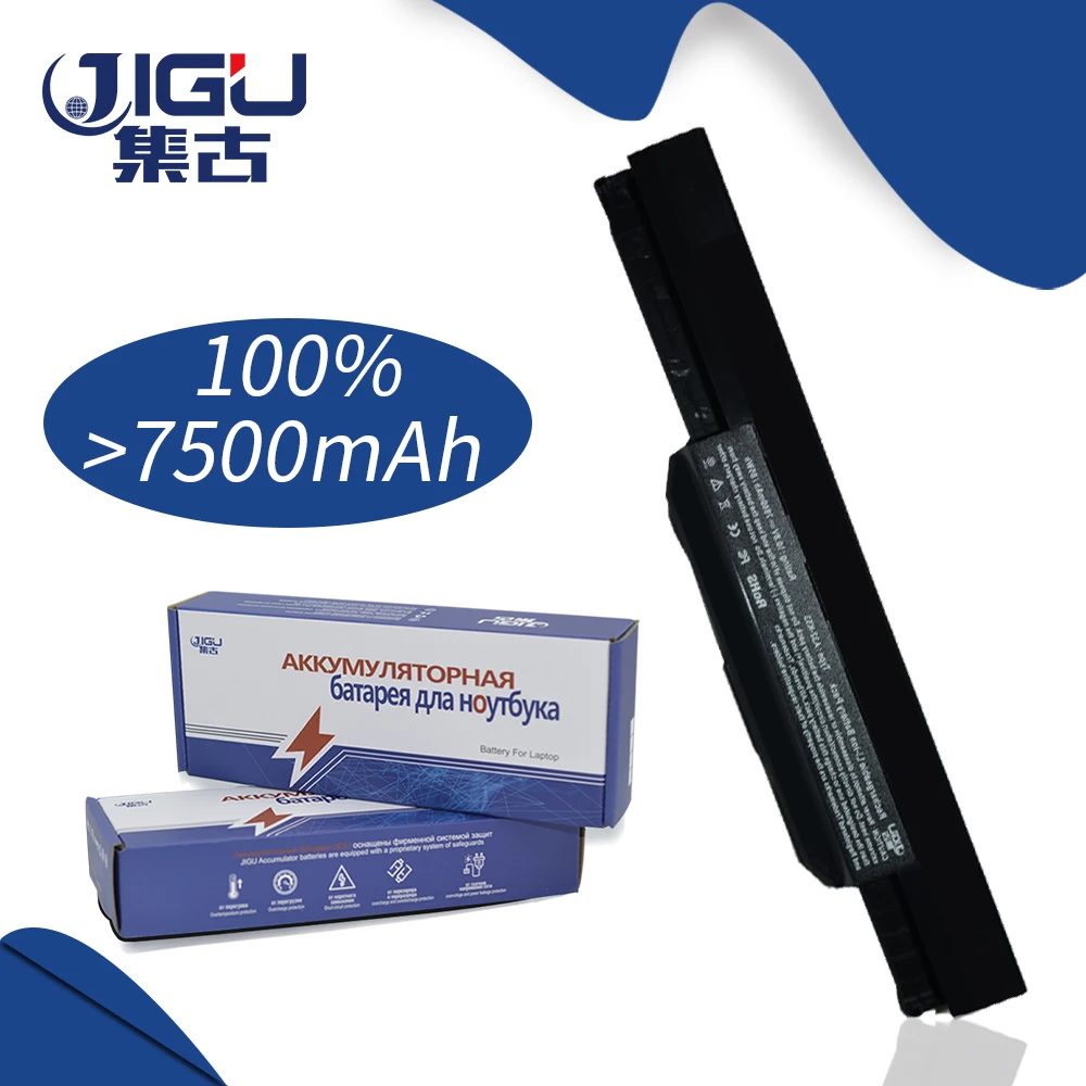 Аккумулятор JIGU 9 ячеек для ноутбука Asus K53S K53 K53E K43E K53T K43S X43E X43S K43T K43U A53E A53S K53S|battery for