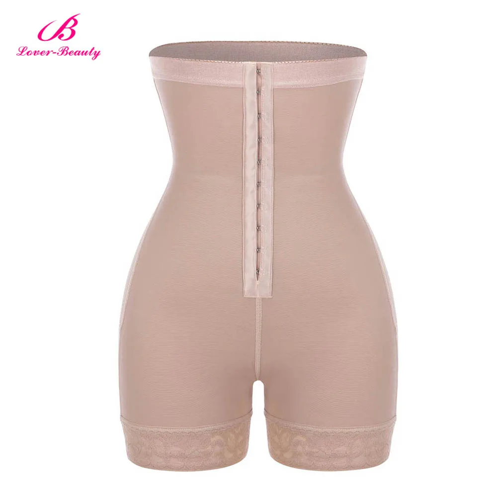 body shaper Lover beauty, Трусики с высокой талией для восстановления живота, компрессионное нижнее белье для похудения, послеродовой пояс - Цвет: body shaper
