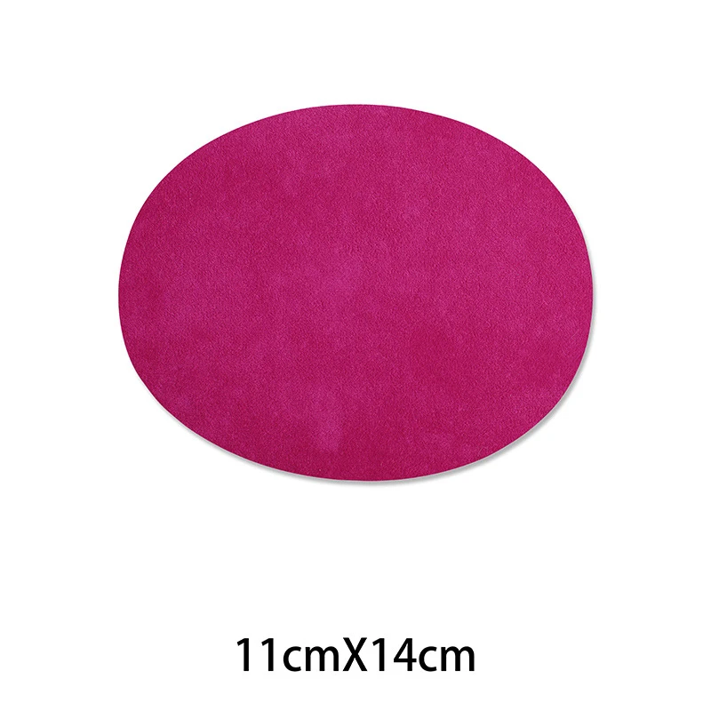 Rose red Наколенник для одежды джинсы патч наклейки из денима ремонт локоть железа на одежду нашивки 2 шт./лот джинсовые нашивки - Цвет: Rose red