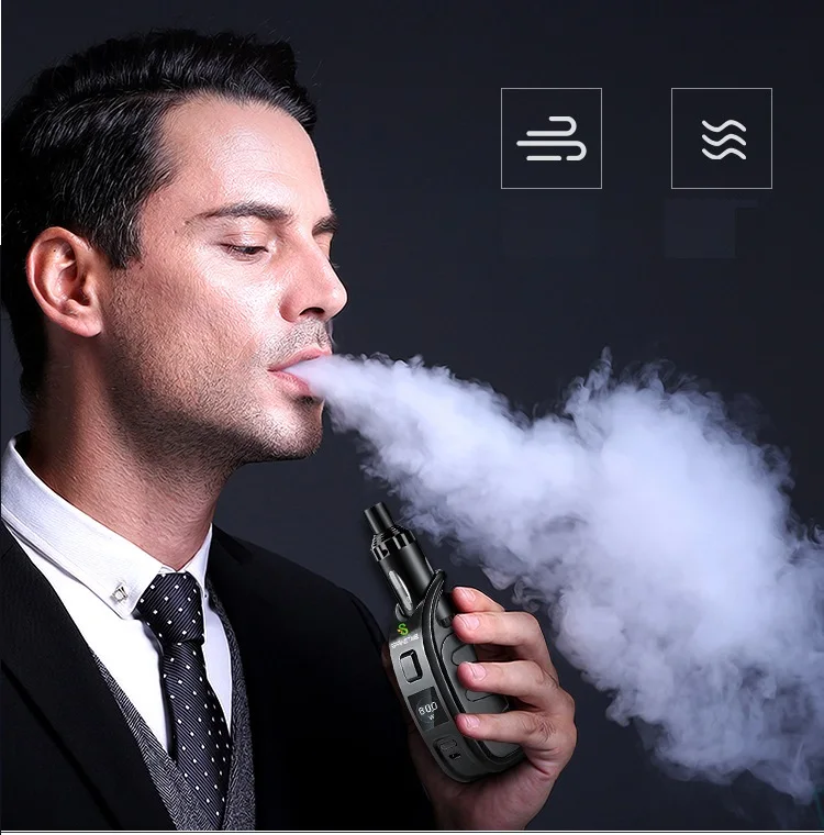 

SpringTime 80W Electrical Cigarette Vape Kit With 0.6ohm Coil Adjustable Box Mode 2200Mah Battery Atomizer Smoking Vaperizer