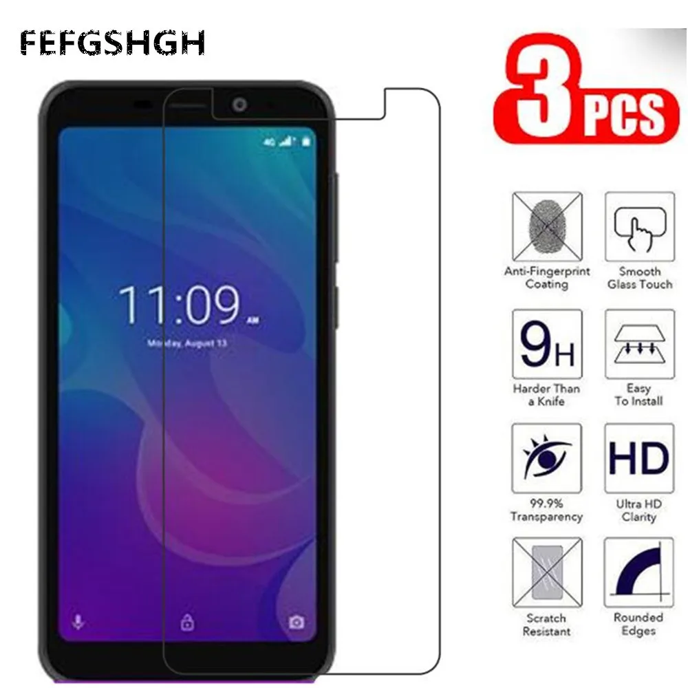 Закаленное стекло 2.5D 9H для MEIZU C9 PRO Защитное экрана M9C зеркальное стекло|Защитные
