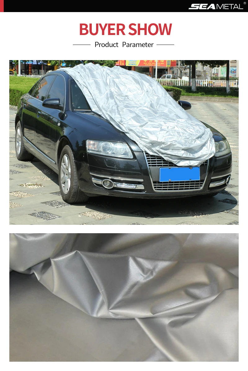 Чехол для автомобиля чехлы Полный Обложки солнцезащитный козырек открытый покрытие автомобиля Водонепроницаемый наружное Snowproof универсальный для седан внедорожник Авто внешние аксессуары