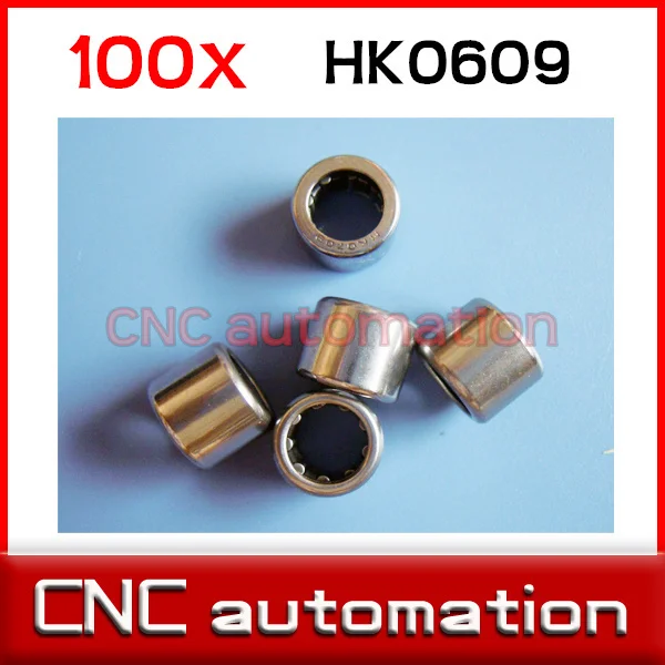 HK0609 HK061009 6*10*9 6x10x9 мм Металлические Игольчатые роликовые подшипники HK0709 HK0808 HK0810 100