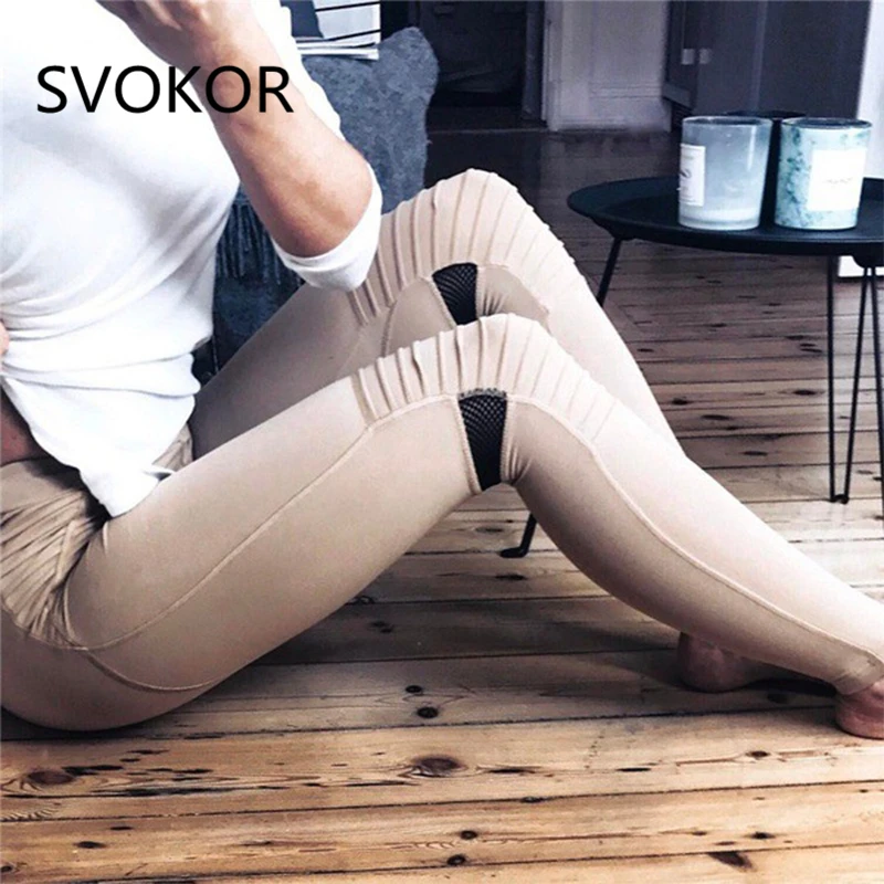 SVOKOR, женские леггинсы, весна, сетчатые, с полиэстером, складные, пуш-ап, леггинсы, время приключений, эластичные, для фитнеса, леггинсы для девочек