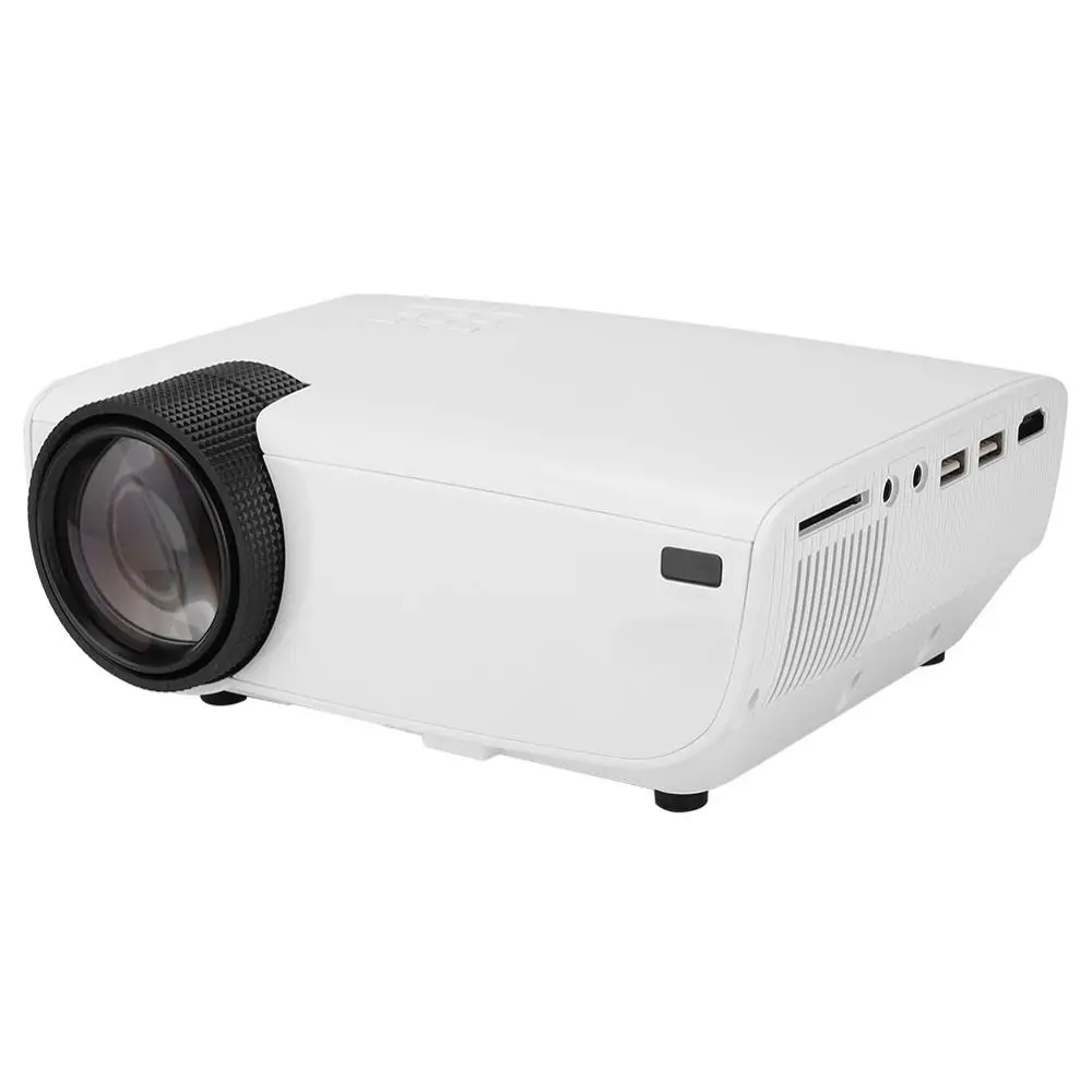 W50 портативный проектор мини домашний кинотеатр 3500LM 1280*800 разрешение для экрана 100