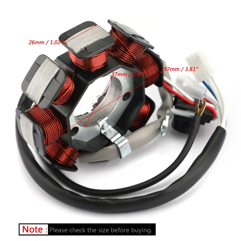 Areyourshop мотоцикл генератор Статор для Yamaha XT125 X/R YBR125 05 14 3D9 H1410 00 01 аксессуары