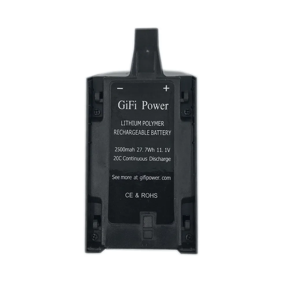 1 2 шт. GiF power 2500 мАч 11 В обновленная литий полимерная батарея для дрона Parrot Bebop 3 0