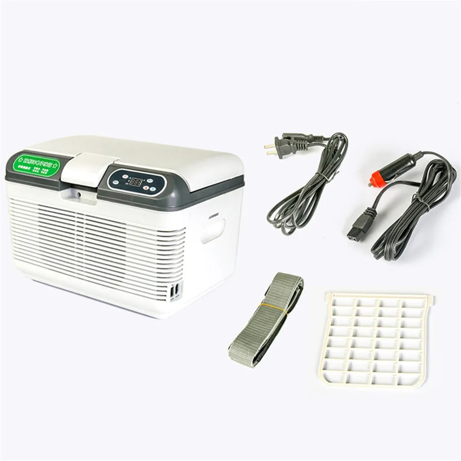 12L AC/DC 12 V/24 V портативный автомобильный компрессор холодильника Мини авто холодильник грузовик домой морозильник путешествия двухъядерным процессором кулер "Ланч Бокс"
