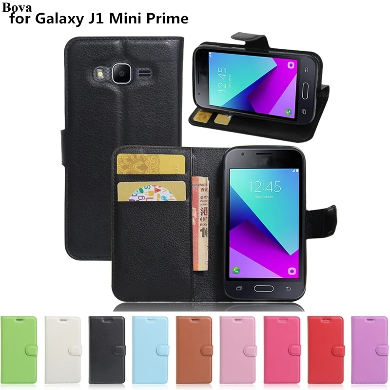 Кожаный чехол-книжка в стиле ретро для Samsung Galaxy J1 Mini Prime защитный чехол с