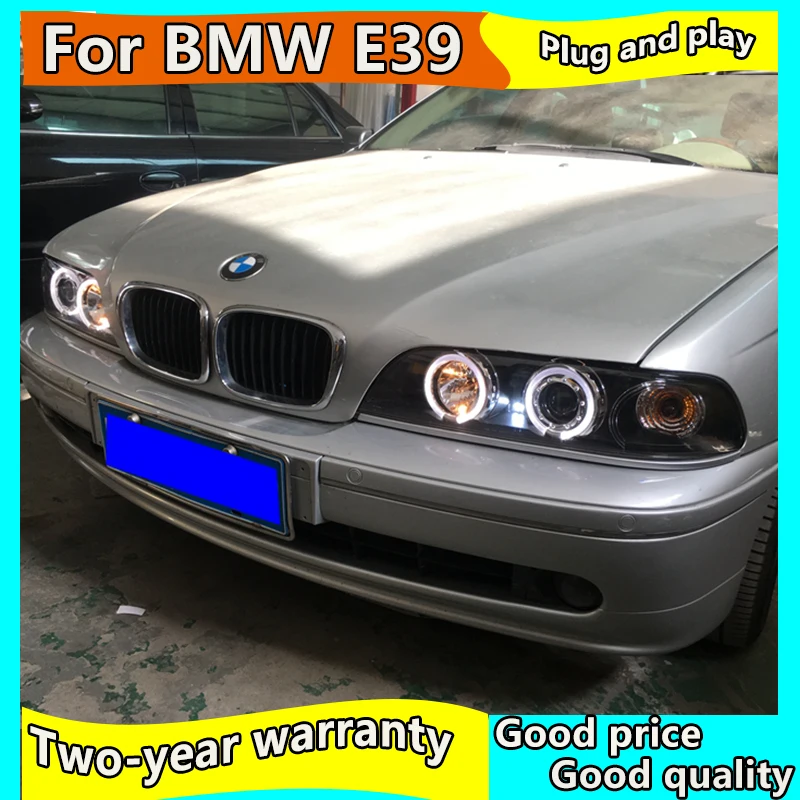 Автомобильный светодиодный налобный фонарь для BMW E39 фар 520i 525i 528i 530i 1995 2003 год с