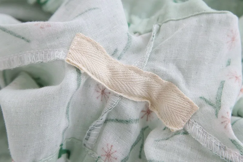 Женская домашняя одежда нижняя Пижама для сна 100% хлопок ночное белье женщин