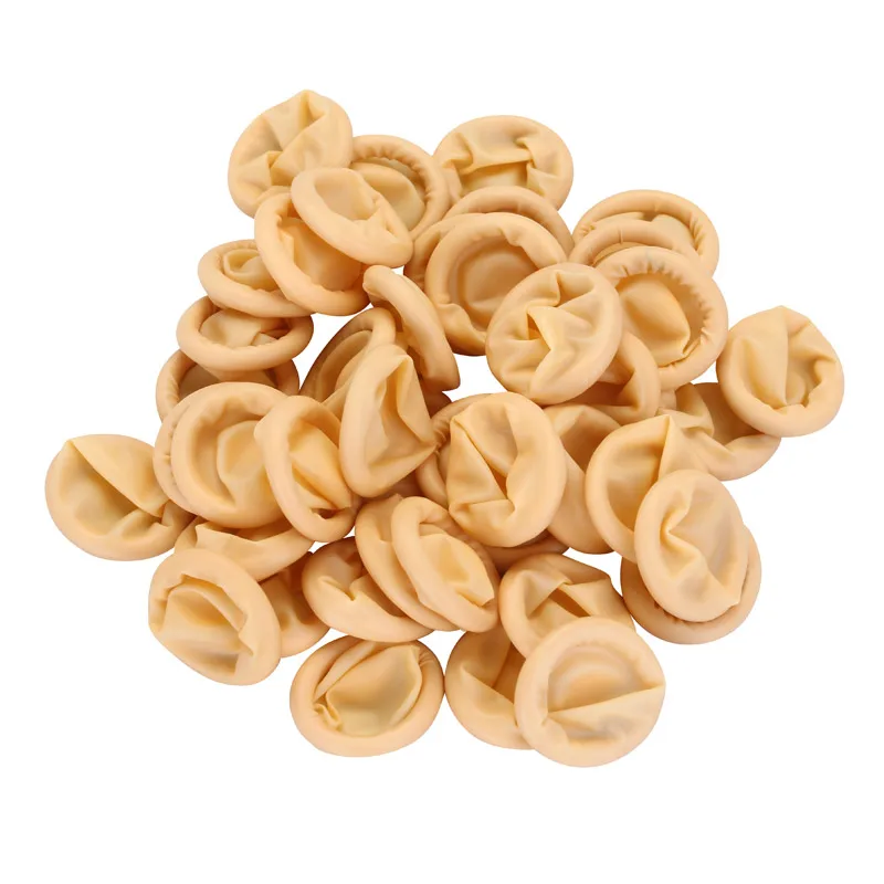 Одноразовые антистатические резиновые перчатки для пальцев промышленные