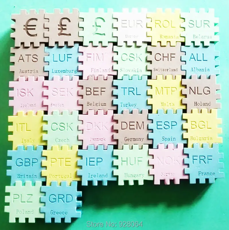 Детская игрушка/монета с именем Африки/3d пазл/детский коврик для