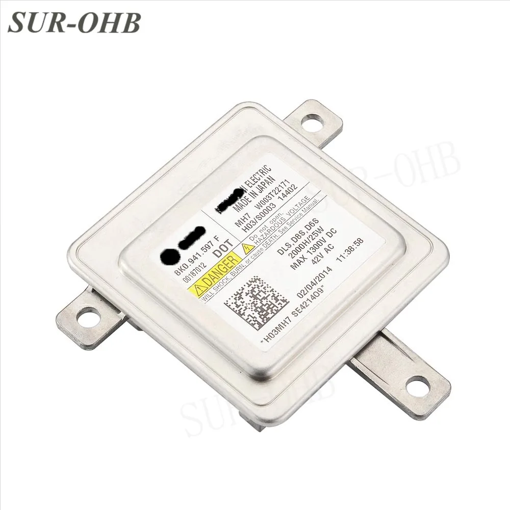 8K0941597F оригинальный фара ближнего света для Mitsubishi 8K0 941 597F HID D8S 8K0941597D D6S балласт