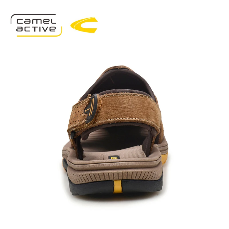Босоножки Camel Active мужские из натуральной кожи мягкие сандалии дышащая легкая