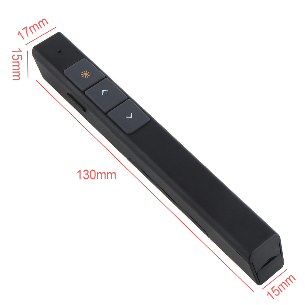 TB 35 Mini USB RF беспроводной ведущий с красными лазерными указателями ручка пульт