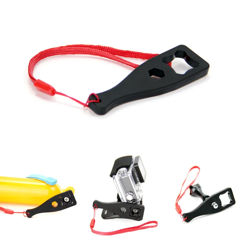 

For Gopro Accessories Wrench Spanner Tighten Thumb Knob For Go Pro Hero 7 6 5 4 3+ for SJCAM for Xiaomi Yi 4K GP123A
