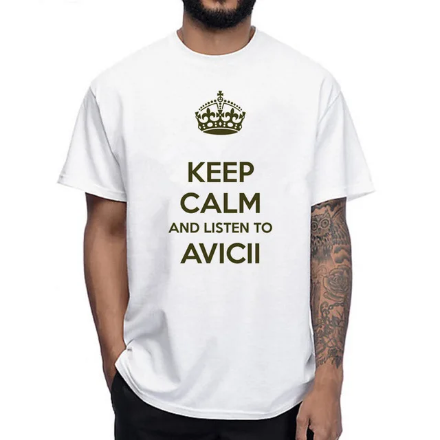 Новые моды Dj футболка Avicii Rip Avicii печати Человек футболка моды вентилятор Футболка летние шорты рукавами футболки для Menwomen