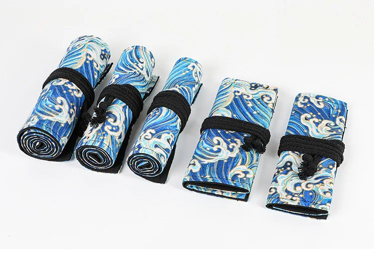 12/24/36 отверстия Карандаш Чехол Trousse Stylo Kawaii Cat рулон Pennen Etui Astuccio порта Пенне Articulos Escolares большой школьный рюкзак