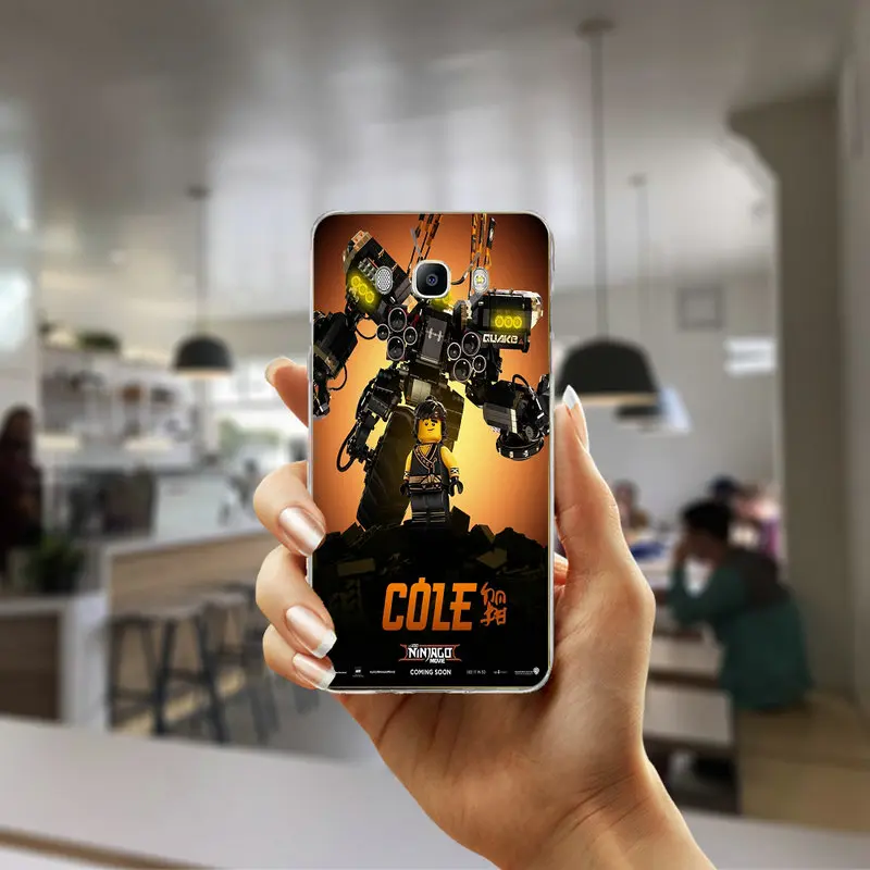 Lego Ninjago фильм мягкий чехол накладка для мобильного телефона из ТПУ чехлы samsung Galaxy