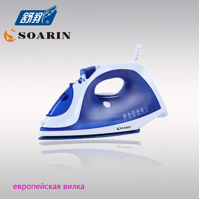 Электрический паровой утюг SOARIN керамический Регулируемый паяльник для одежды