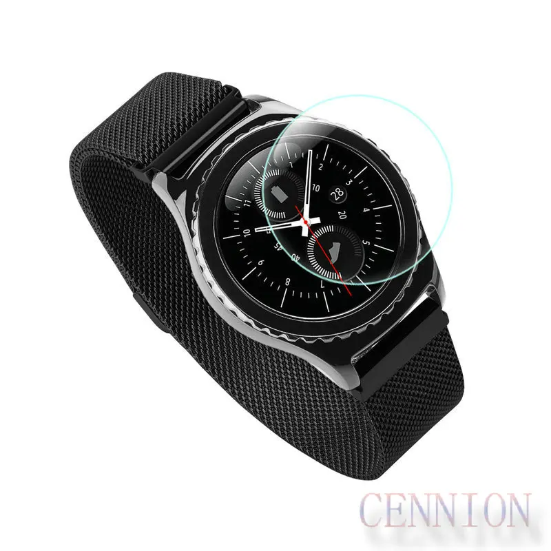 Tempered Glass Screen Protector For Apple iwatch 38mm 42mm for Samsung Gear S2 Gear S3 100pcs no retail package