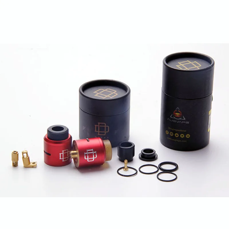 Augvape Druga RDA верхняя часть испарителя набор крышек зажим Snag системы 24 мм массивное