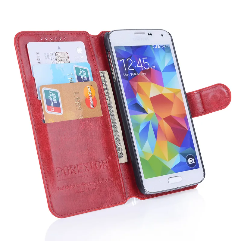 Кожаный чехол Кошелек Для Doogee BL5000 BL 5000 Роскошный Ретро флип для телефона сумка s