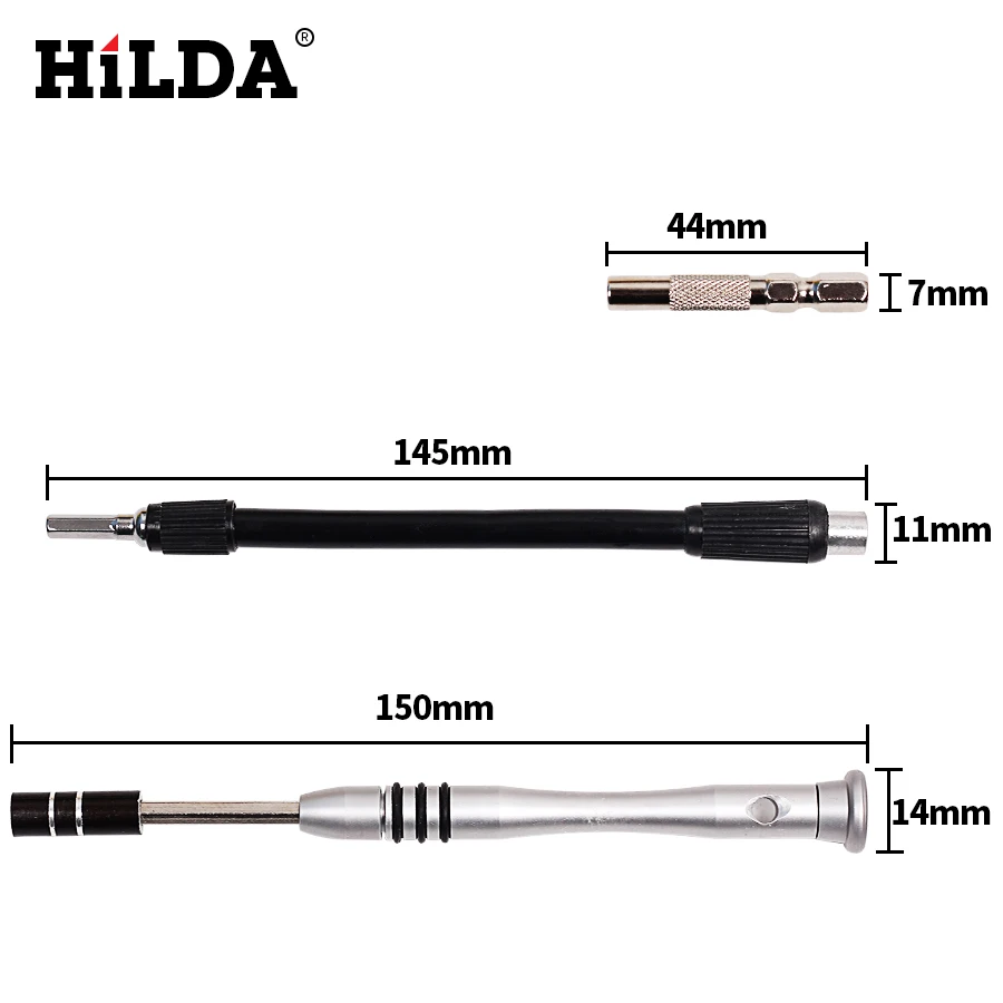 Набор прецизионных отверток HILDA 60 в 1 набор магнитных для сотового телефона