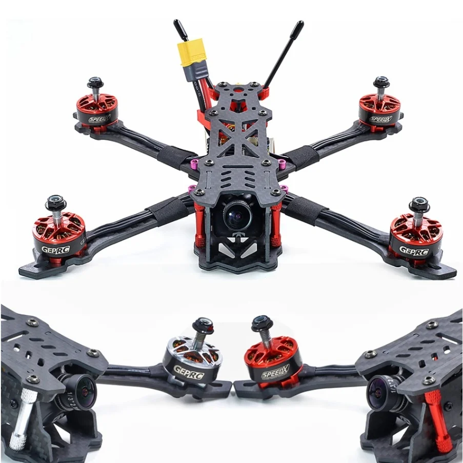 GEPRC Gep-Mark2 230 мм FPV скоростной Дрон для гонок PNP/с управлением от первого лица без контроллера F4 40A BLHeli_S Dshot600 5,8G 25/200/600 мВт VTX RC модели