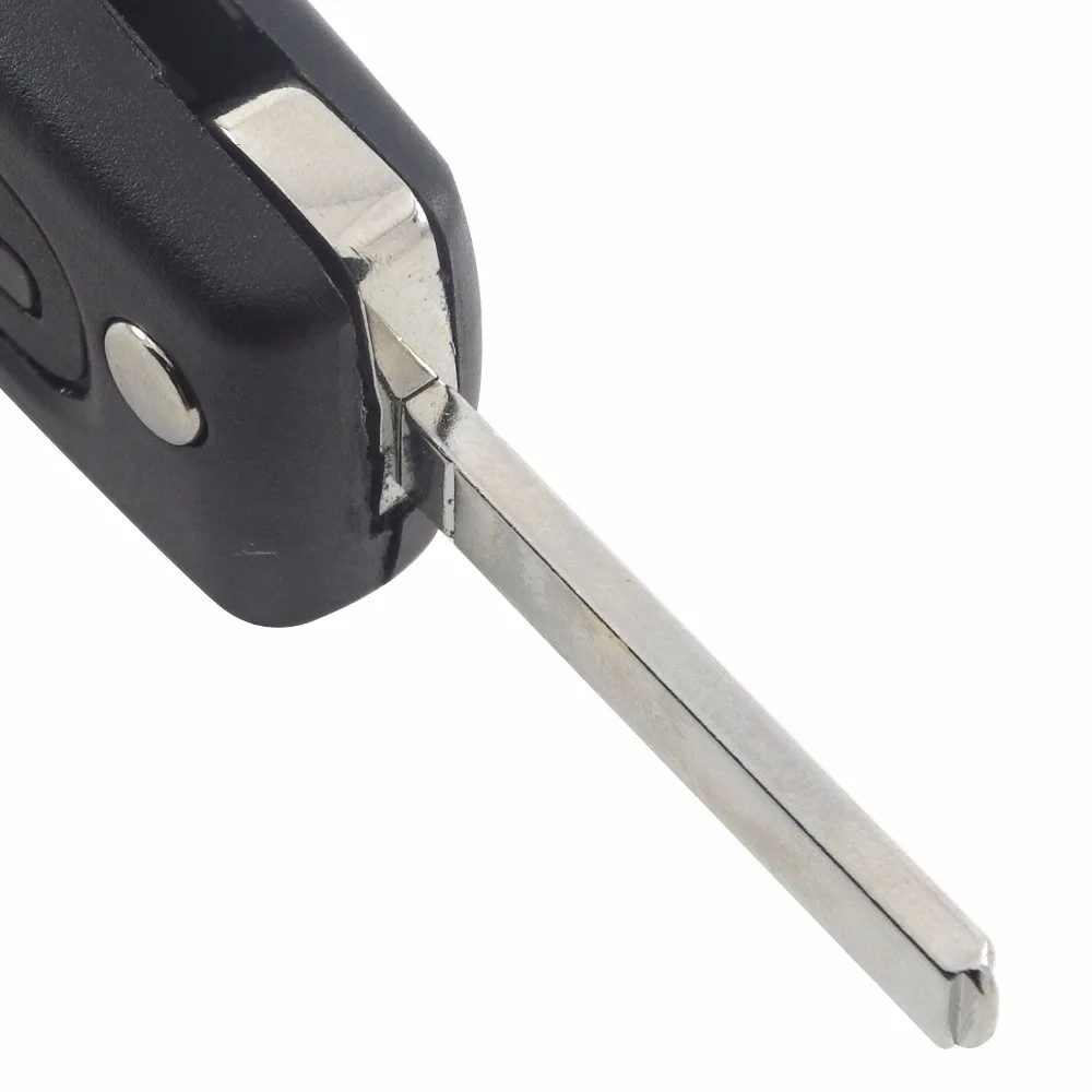 Jingyuqin3 кнопки флип ключ пустой оболочки для Citroen C2 C3 C4 C5 C6 C8 peugeot 107 207 307 308 407 507 607 CE0536