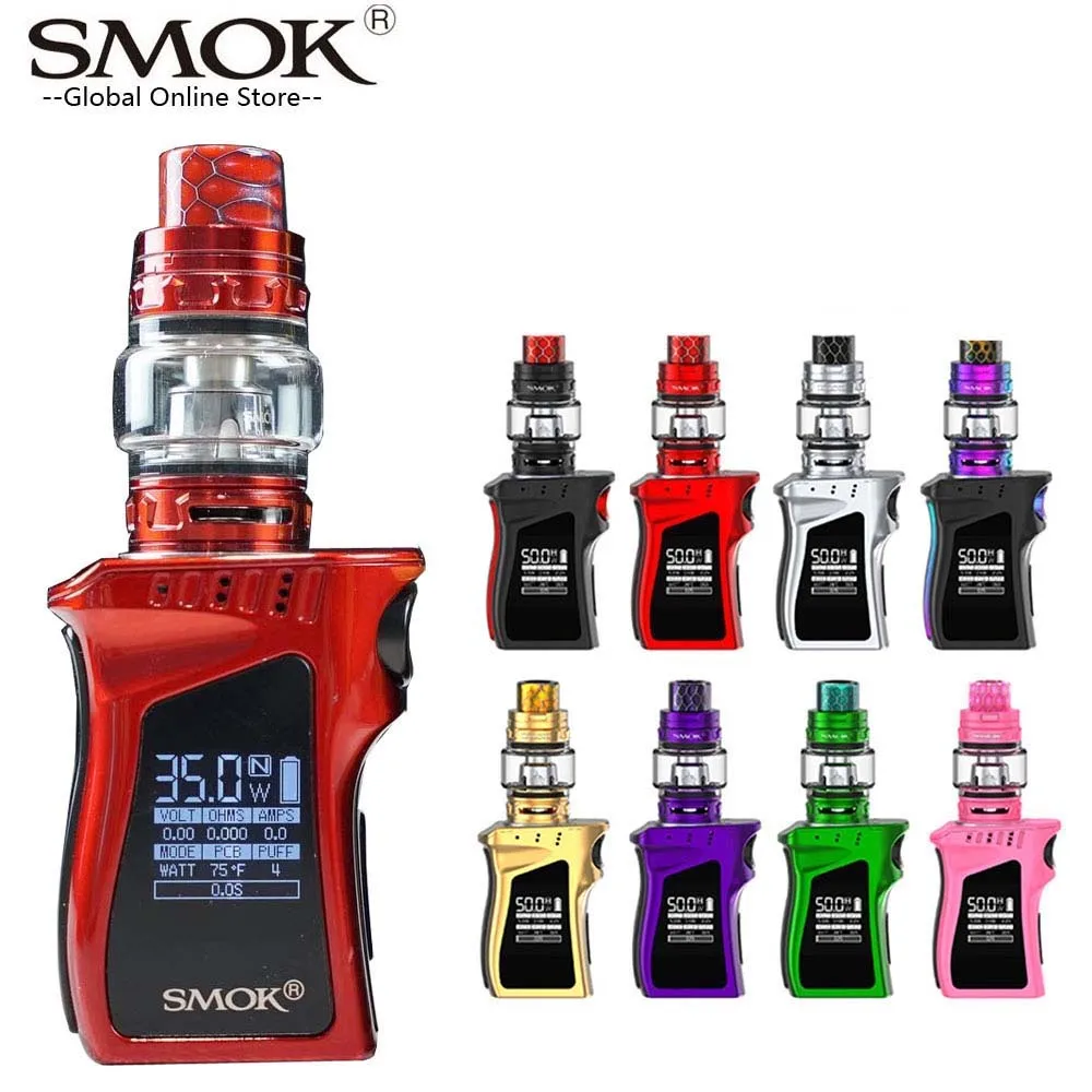 Оригинальный SMOK Mag Детский комплект с 50 Вт мод 1600 мАч встроенный аккумулятор TFV12
